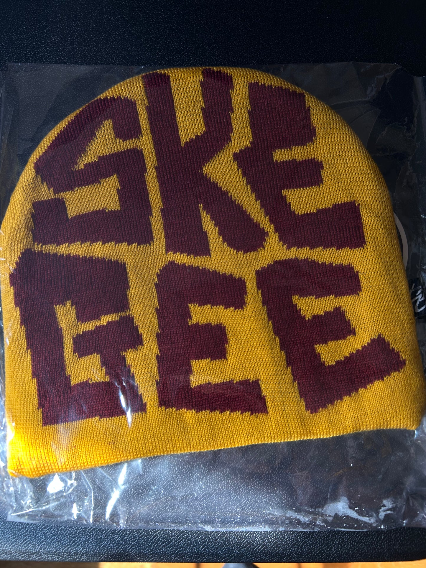 TU Centennial Reversible Yellow "SKEGEE" Beanie