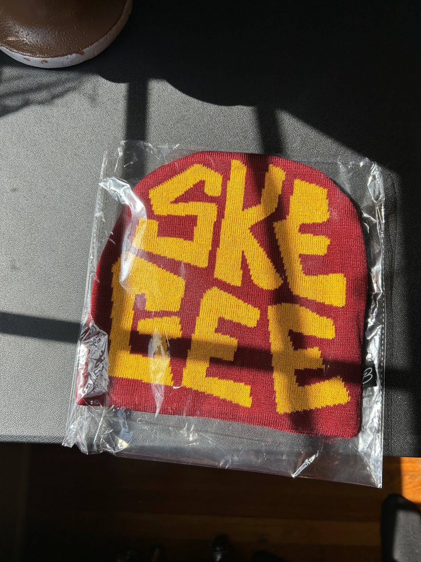 TU Centennial Reversible Crimson Base "SKEGEE" Beanie