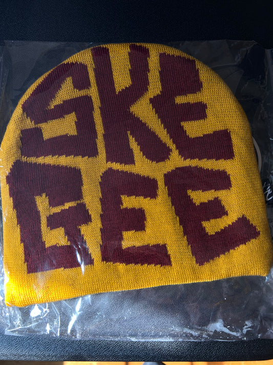 TU Centennial Reversible Yellow "SKEGEE" Beanie